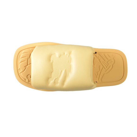 Burberry Men's "Knight Slab" 100% Leather Flip Flop Sandals Shoes US 8 EUR 41 - Picture 7 of 8